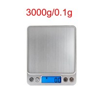 카페저울 0.01g/0.1g 정밀 LCD 디지털 저울 500g/3000g 미니 전자 그램 무게 균형 차 베이킹 385ea1, 03 3000g-0.1g