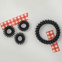 매우작은 미니머리끈 전화기 스프링헤어끈 안끊어지는