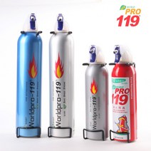 휴대용 차량용 초기 진압용 간이 소화기 미니소화기 소형 가정용 휴대용 미니 작은소화기 차량용 소하기, 실버