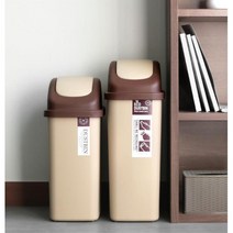 학교 학원 사무실 플라스틱 휴지통 중형 대형 병원 공공장소 화장실 뚜껑, 정사각 대