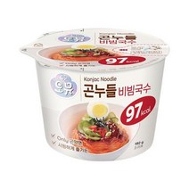 오뚜기 편의점컵라면 오뮤 곤누들 비빔국수 컵 용기 사발면 칼로리낮은라면 어린이 신제품 192g, 15개, 15개
