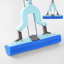밀대 리필패드 2p 블루 밀걸레 청소용품판매 원형물걸레청소포 매장바닥청소 업소용밀대 극세사밀대 걸레밀대