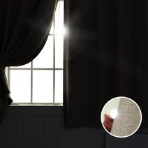 텐바이텐 까르데코 어슈어 100프로 블랙아웃 창문 암막커튼1장 거실형커튼