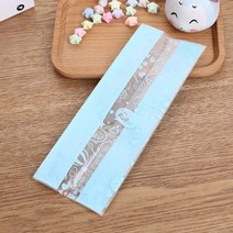 선물포장봉투 롱 루루 10매 화이트데이 초콜릿 쿠키 사탕 선물 포장지, 1세트