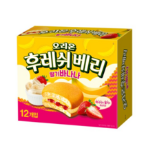 후레쉬베리 오리온 딸기바나나 12p, 12개, 28g