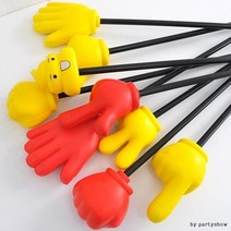 스펀지지시손(소) 가위바위보 지시봉 크리스마스 행사, 보옐로우