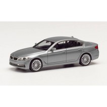 Herpa 430692-003 BMW 5시리즈 세단 (G30) Bluestone Metallic 자동차 모형 1:87 사이즈