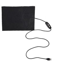 의료용 온열 전기매트 발열 매트 1pc 핸드 워머 탄소 섬유 가열 패드 usb 난방 발, 없음