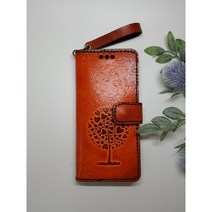 [광주 예인공방] 행복 캘라그라피 통가죽 폰케이스 - 기본형