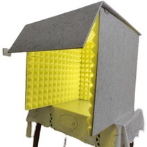 가정용방음부스 녹음실 노래방 보컬 연습실 개인방송, 21가지 색상 맞춤형(디퓨저 플레이트)