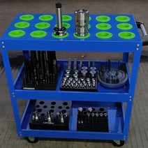 도구 카트 BT40 BT30 BT50 CNC 밀링 관리 머시닝 센터 홀더, type 1, 파란