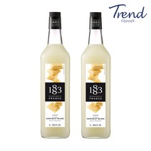 1883 화이트초콜렛 시럽 1L x 2개
