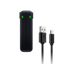 Insta360 ONE RS R 용 휴대용 고속 듀얼 충전 USB 부스트 배터리 베이스 허브 액션 카메라 부품, 01 블랙 컬러