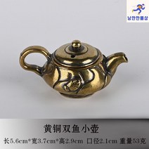 동주전자 가정용 구리 차 수제 주전자 황, 옵션9, 10mL