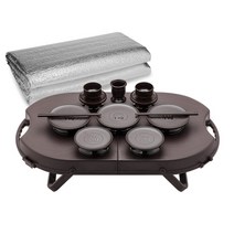 포커스 휴대용 제기세트 14P 17P 성묘 용품 제수 재기 그릇 제시 차례, 1. 14P