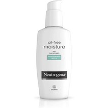 Neutrogena 오일 프리 데일리 롱 라스팅 페이셜 모이스처라이저 넥 크림 SPF 15 논 코메도제닉 118ml 1개, 4개