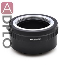 렌즈 어댑터 링 M42 나사 5 T 3N NEX-6 5R F3 VG900 VG30 EA50 FS700 A7 A7II A5100 A6000, 한개옵션0