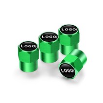 쉐보레용 알루미늄 방진 캡 자동차 휠 타이어 밸브 카마로 아베오 트랙스 라세티 트래버스 교외 실베라도 4 개, [05] green-4PCS