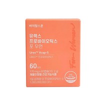 바이탈스푼 유렉스 프로바이오틱스 포 우먼 170mg x 60캡슐