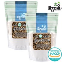 [토종마을] HACCP인증 국산 볶은검정보리가루 500g, 2개