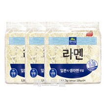 면사랑 라멘 일본식 생라멘, 3팩