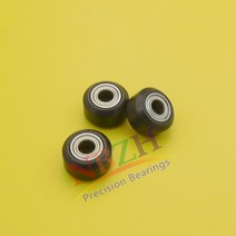 ABXG 10pcs 3D 프린터 부품 2020 유로 알루미늄 프로파일 레일 openbuilds D-타입 휠 625ZZ 베어링 수동 원, 한개옵션0