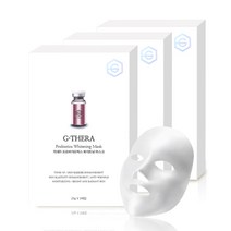 지테라 프로바이오틱스 화이트닝 마스크팩, 3box, 5매입