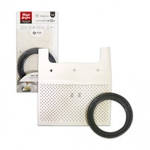 매직브라이트 거름망세트(링+리필10매)-H/음식물망/쓰레기망/전분/생분해/싱크대/씽크대/음쓰망, 단품, 상세페이지 참조