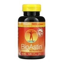 Nutrex Hawaii 아스타잔틴 비건 4 mg 120 소프트겔 Sodium vitamin E 소디엄 olive oil carrageenan 카르기닌 소비톨 글리세린