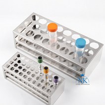실험용품실험실 스테인레스 스틸 테스트 튜브 홀더 비색 랙 원심분리기 스탠드 학교 실험용 1 개, 19mm 40holes, 05 19mm 40holes