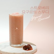 요구르트 스무디 만들기 세트, B:요구르트향베이스+망고멀티베이스
