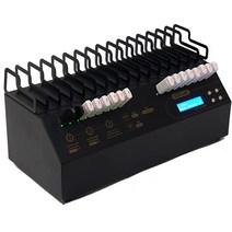 EZ DUPE USB 사이클론 복제기 - 115 2.0/3.0/3.1 플래시 미디어 드라이브 및 외장 하드 복사기 HDD SSD 클로너(45MB/초) DOD 준수 지우개 포함