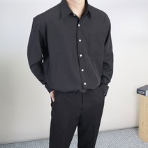 로코비전 10컬러 남자 차라락 스판 세미오버핏 셔츠