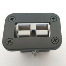 저렴한 2/6PC ForAnderson 플러그 플러시 장착 브래킷 패널 50A 600 커버 캐러밴 플라스틱 마운트 승용차, 한개옵션0