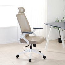 린백 LB221HA 사무용 컴퓨터 학생 책상 의자, LB221HWA-화이트바디, 베이지