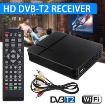 고광속 셋톱박스HD DVB-C Dvb-t2 튜너 디지털 수신기 와이파이 무료 TV 박스 Youtube 셋톱, 한개옵션0