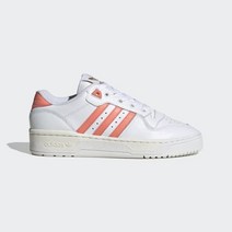 [국내/정품] 아디다스 라이벌리 로우 Women Originals Cloud White Coral Fusion Gold Metallic
