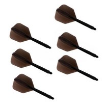 다트 3 pcs 소프트 다트 꼬리 투명 낙하 방지 플라스틱 액세서리 잎 전문 낙하 방지 내구성 다트다트 비행, 검은 색