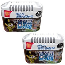 산도깨비 큰 냉장고 탈취제(숯향) 420g, 2개