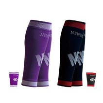 뉴팬덤 카프슬리브 종아리보호대, L, 보라(Purple), 1개