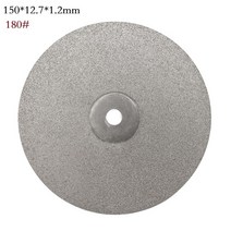 씨거적 볏짚거적 종자거적 6인 150mm 80-3000 그릿 다이아몬드 코팅 휠 래핑 디스크 보석 옥용 플랫 랩 연, 04 180