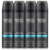 포멀비 쿨킥 쉐이빙폼 면도크림 오리지널 200ml 4개