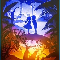 코스트굿즈 페이퍼커팅 무드등, 6.우정(반제품)