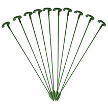 오링 고리형 원형 식물지지대 10개 화분 화초 꽃 수형 고정용 넝쿨 지주대, 37cm(10개)