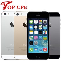 iphone 5 5sロック解除16ギガバイト32ギガバイト64ギガバイトrom 1ギガバイトのram icloud ios無線lan指紋デュアルコアiphone5s携帯携帯電話, 밀봉된 상자에 32GB, 검은색 선물, 32GB