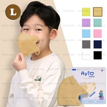 초특가 행사 50매+3매 아이러브 새부리형 컬러 마스크 소형 3세 부터 10세, 베이지 L (7세-10세), 50매, 1매입