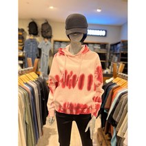 [버커루] 여성 2단쭈리 타이다잉 후드티셔츠 (B225TS600P)