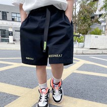 소소키즈 남아 무지 카고면 밴딩 여름 반바지 유아 아동 키즈 주니어 등교룩 등원룩 데일리 팬츠