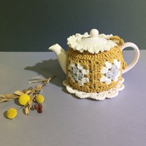 그리다공방 머스타드 스퀘어 티코지 [티주전자 포함]