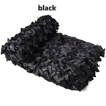 야외차양차광막그늘막 강화 카모플라주 그물 사냥 자동차 화이트 그린, BLACK+3x6m